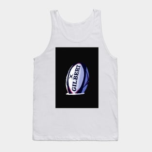 Rugby Ball Sport Pop Art Tank Top